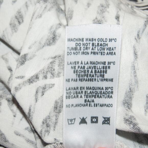 Sundry Zebra Animal Print Oversized Short Sleeve T-Shirt - Picture 10 of 10